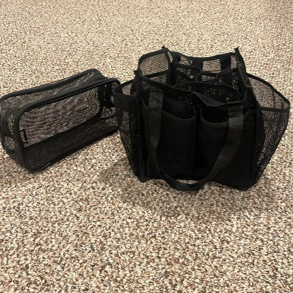 Travel tote bundle (2) mesh